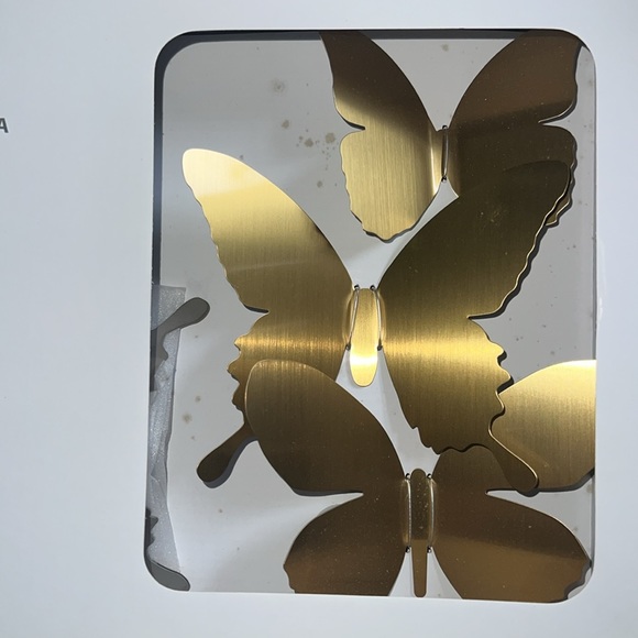 UMBRA “podium” decorative tabletop frame with storage - concrete & copper - NIB - Picture 15 of 16